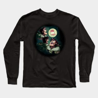 Three Beowulf Moon Long Sleeve T-Shirt